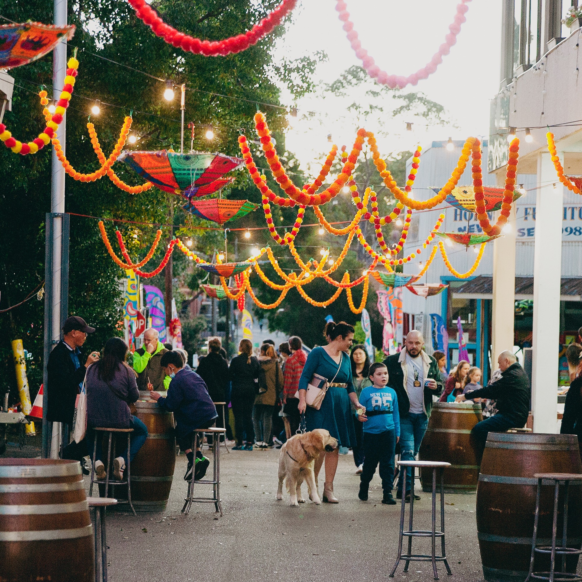 picture at community event