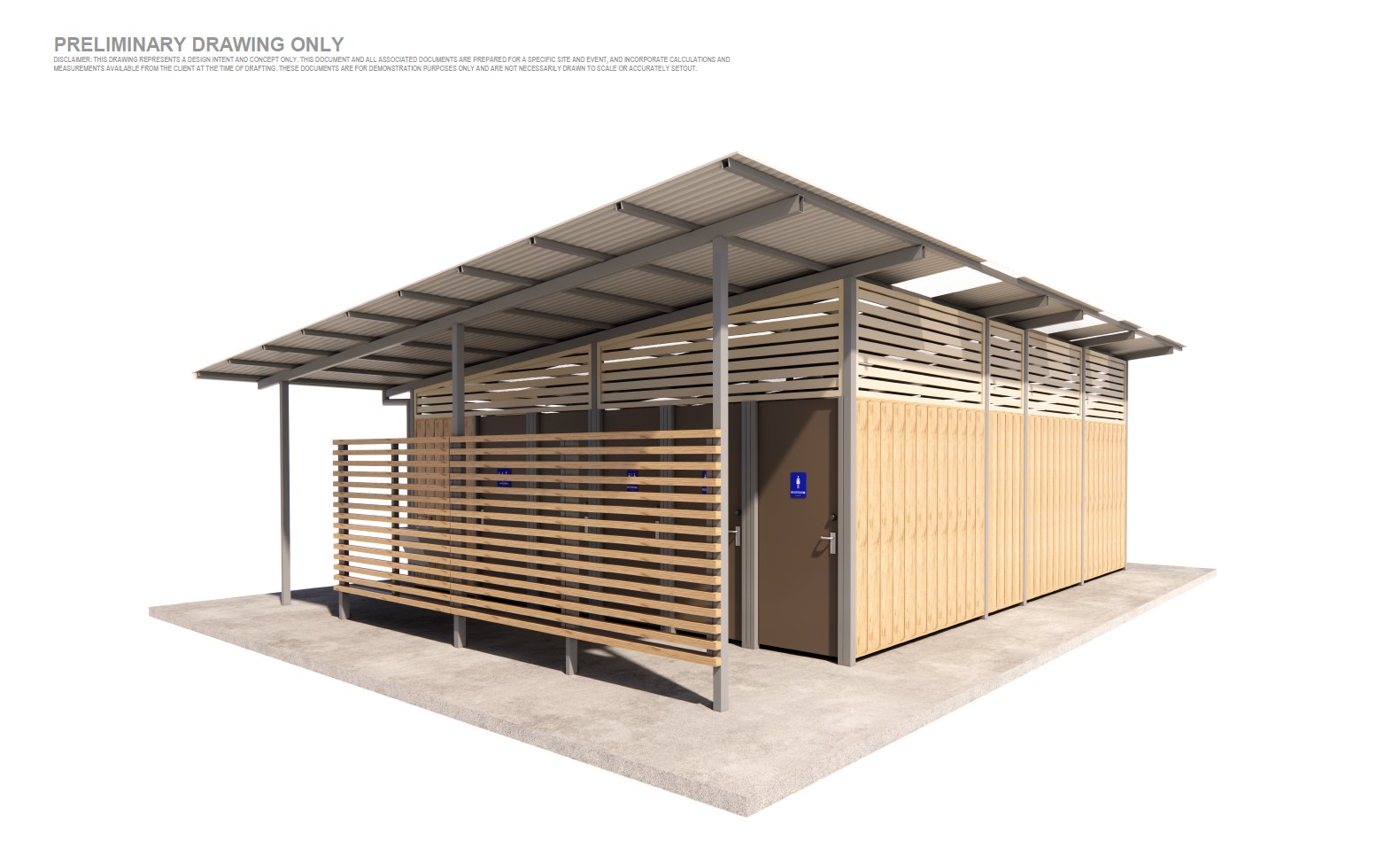 Image of toilet block