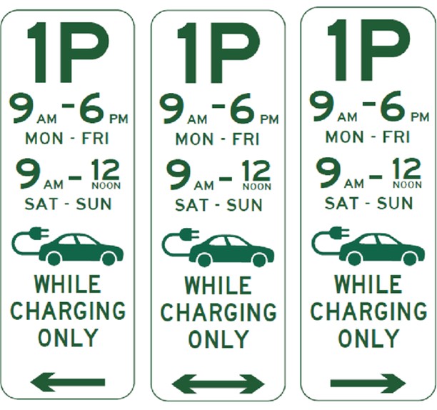 Example Parking sign